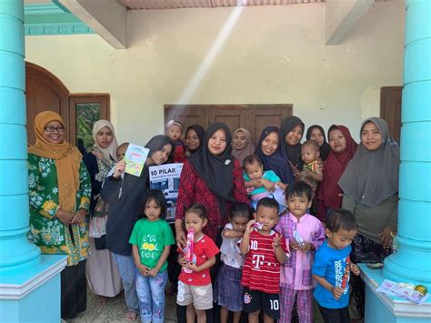 Tim Kkn Undip Dorong Antusiasme Ibu Dan Anak Dalam Sosialisasi