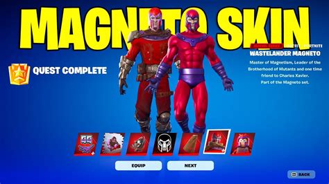 How To Get WASTELANDER MAGNETO SKINS In Fortnite TUTORIAL YouTube