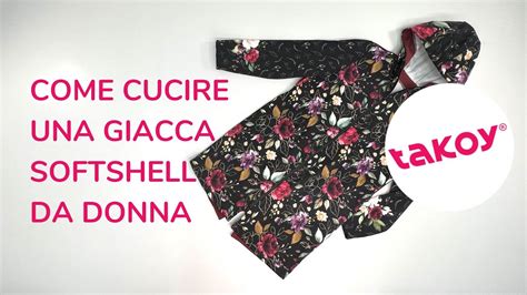 COME CUCIRE UNA GIACCA SOFTSHELL DA DONNA TakoyIT YouTube