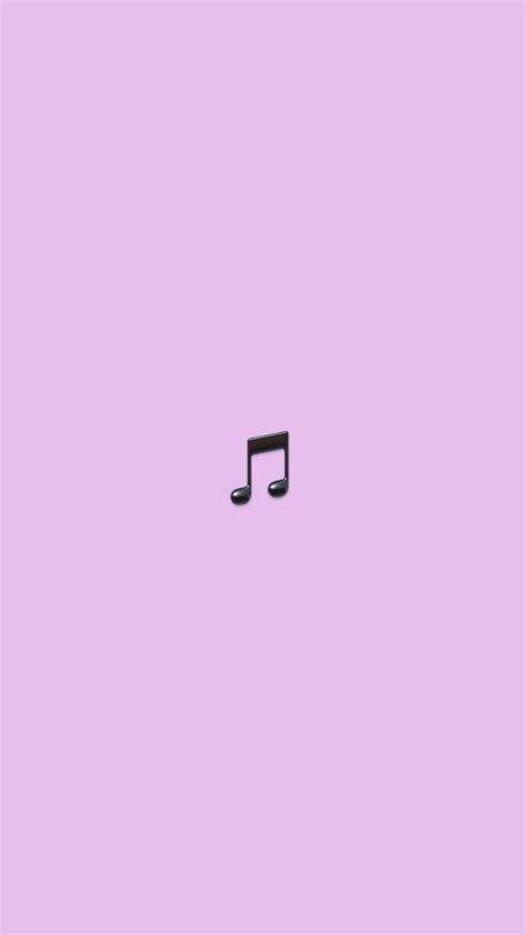 An Image Of Music Notes On A Purple Background