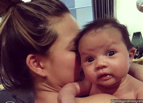 John Legend Shares New Picture Of Baby Luna Take A Look At Her Burpface