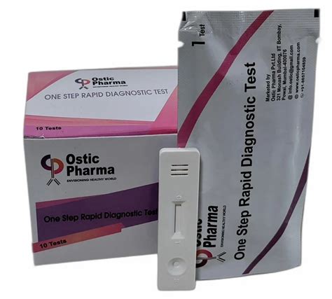 Ostic Pharma HIV Test Kit, Number of Reactions(Preps)/Kit: 10 Kits at ...