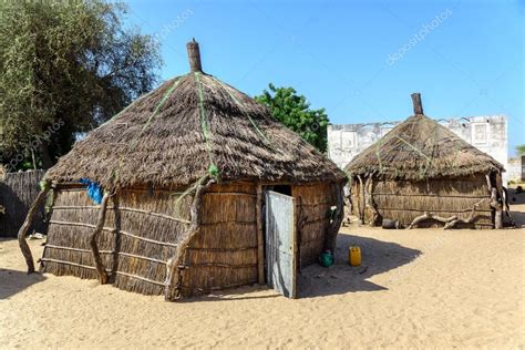 Traditional african tribe houses — Stock Photo © vlade-mir #107029114