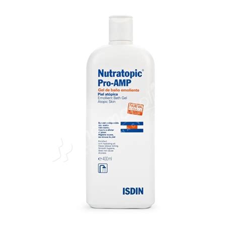 Isdin Nutratopic Pro Emollient Bath Gel Ml Pharmaholic