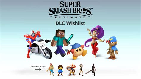 Old Ssbu Dlc Wishlist By Obsessor23 On Deviantart