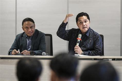 Erick Thohir Cawapres Paling Potensial Dari Kalangan Profesional Info