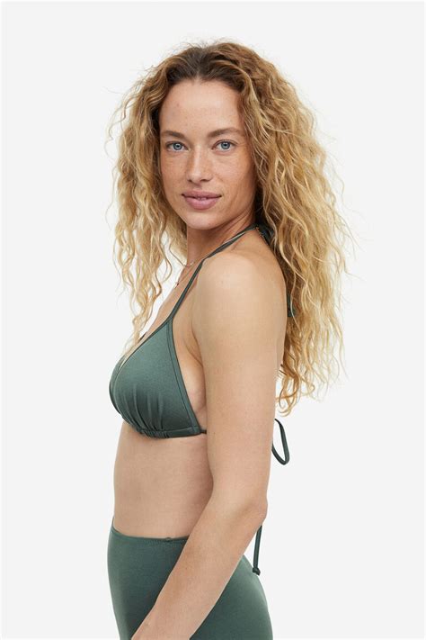 Push Up Triangle Bikini Top