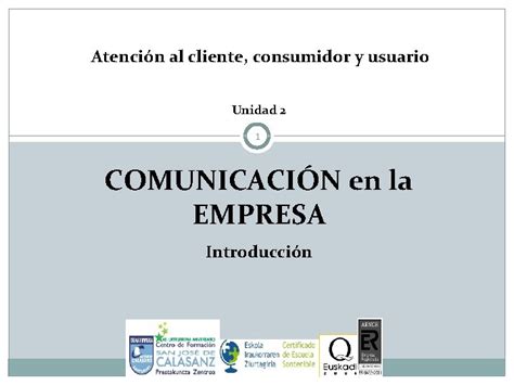 Atencin Al Cliente Consumidor Y Usuario Unidad 2