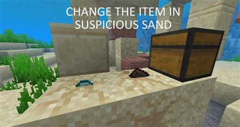 How To Change The Item In Suspicious Sand Gravel Advanced Archeology