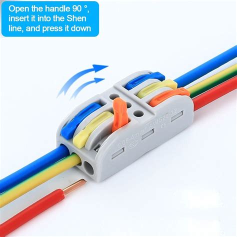 Cheap Mini Wire Connector Universal Compact Fast Connector Electrical Joom