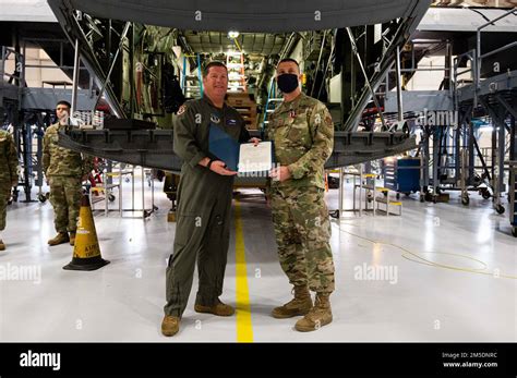 EE UU El sargento mayor de la Fuerza Aérea Fred Pierce asignado al