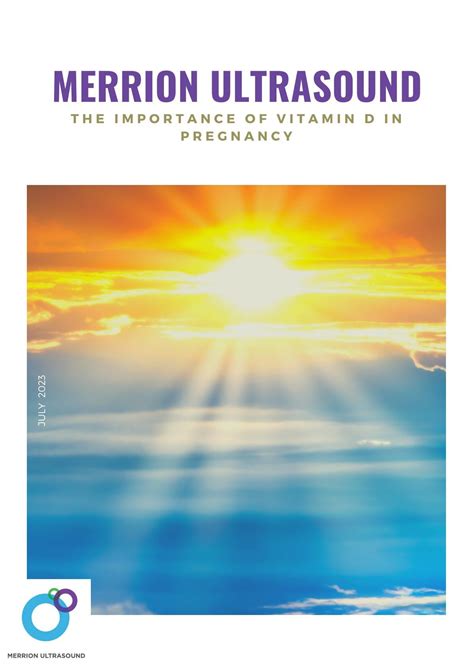 The Importance of Vitamin D in Pregnancy