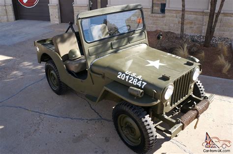 Willys Cj A Military Jeep Cj A