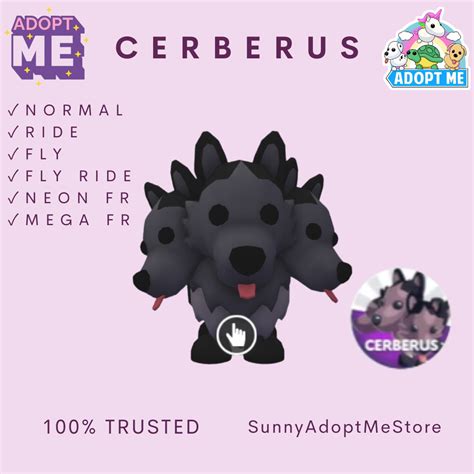 Cerberus Adopt Me Pet Roblox Lazada Indonesia