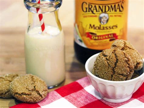 Grandmas Molasses Ginger Cookies Recipe