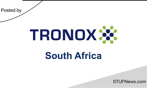 Tronox: In-Service Training Programme 2024 | Student Internships