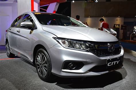 Honda City On Display At The Philippine International Motor Show In