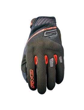 Five Rs Evo Airflow Black Red Men S Summer Motorcycle Gloves