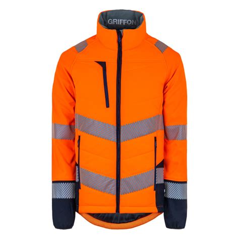 Blouson De Chantier Fluo Hybride V Tements Haute Visibilit T S