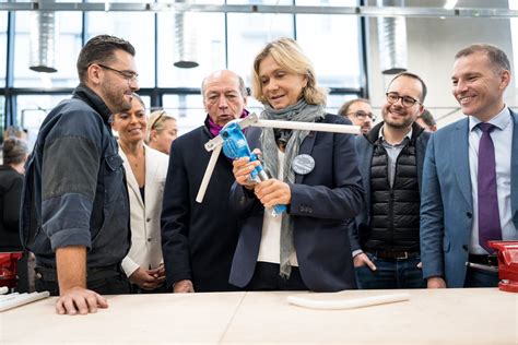 Valérie Pécresse on Twitter Inauguration de l Éco Campus du bâtiment