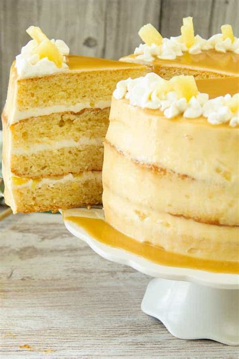 Caramel Pineapple Cake Recipe El Mundo Eats