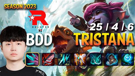 KT BDD TRISTANA Vs LEBLANC Mid Patch 13 15 KR Ranked YouTube