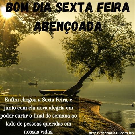 Bom Dia Sexta Feira Abençoada Mensagens De Bom Dia