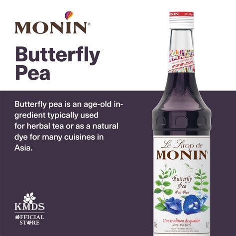 Jual Monin Butterfly Pea Flower Syrup Ml Shopee Indonesia