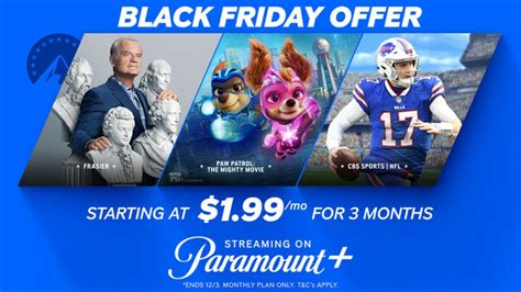 The Paramount Black Friday Deal Is Still Live Through Cyber Monday