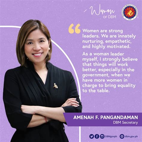 Dbm Philippines On Twitter Womenofdbm Secretary Amenah F