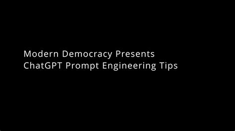 Chatgpt Prompt Engineering Tips Youtube