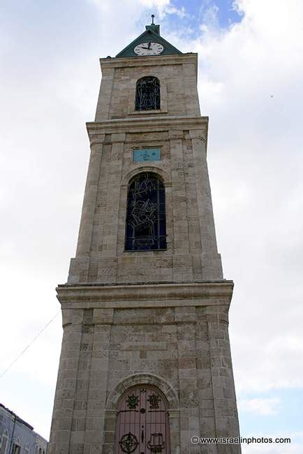 Travel | Flowers in Israel: Jaffa Clock Tower