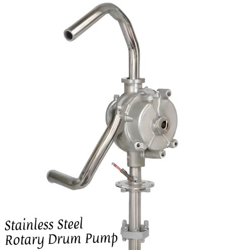 Stainless Steel Rotary Drum Pump Efficient Transfer 2025