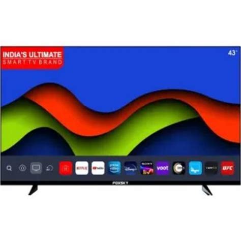 FOXSKY 43FSFHS 43 Inch 109 Cm LED Full HD Price In India