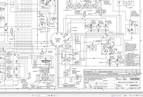 Link Belt Htc 86100xp Crane Hydraulic And Electrical Diagrams Pdf