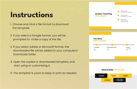 Education Mind Map Template in PPT, PDF, Google Slides, Apple Keynote ...