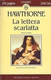 La Lettera Scarlatta Newton Biblioteca Economica Hawthorne