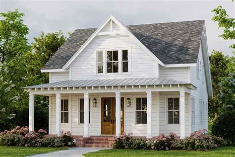 Plan Ph New American Farmhouse Plan With Expansive Front Porch