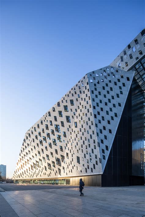 Shandong Provincial Cultural And Art Center The Three Buildings By