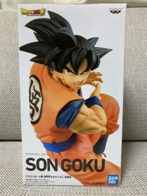 Figurine Dragon Ball Super Blue Son Goku Saiyan Raised On Earth Neuf