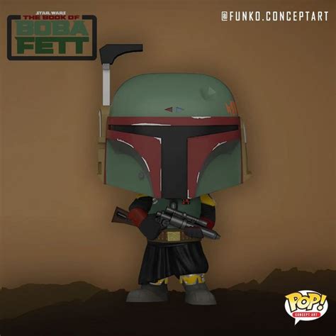 Funko Concept Art On Instagram New Boba Fett Concept From The Book