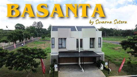 Cluster Basanta By Suvarna Sutera Pilihan Rumah Tercuan Dengan