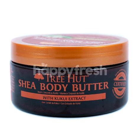 Jual Tree Hut Shea Body Butter 24 Hour Intense Hydrating Hawaiian Kukui