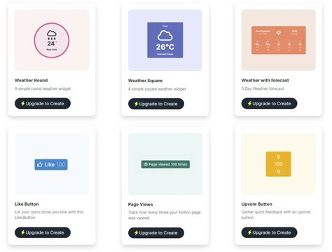 20 Amazing Notion Widgets