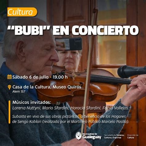 Bubi En Concierto Diario El Debate Preg N