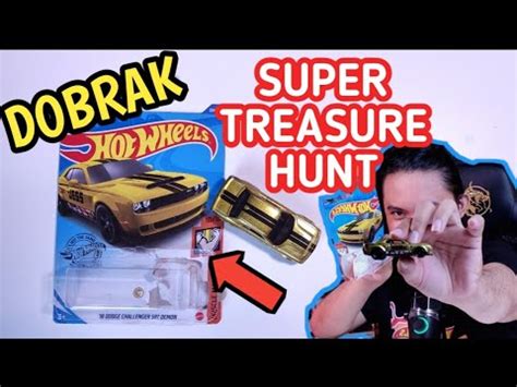 Dobrak Hot Wheels Super Treasure Hunt Warna Emas Youtube