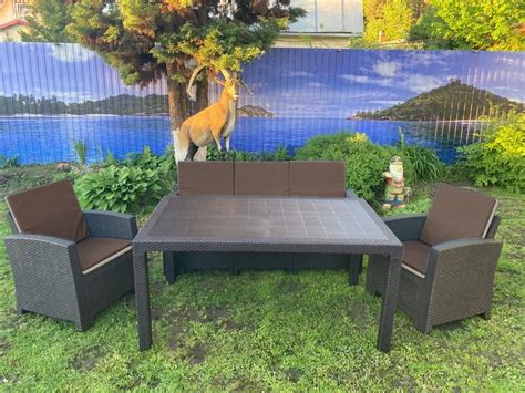 Комплект мебели под искусственный ротанг для отдыха Калифорния ...