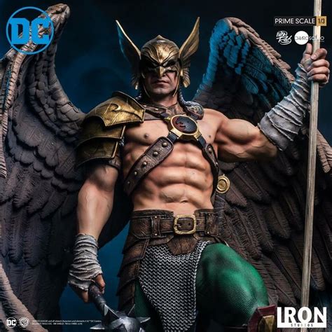 Artstation Hawkman Prime Scale Iron Studios Victor Hugo Sousa