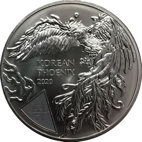 1 Oz Silver Korean Phoenix Corea Del Sur Numista