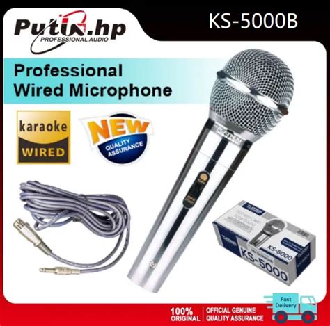 New Original Platinum Heavy Duty Wired Microphone Ks B Lazada Ph